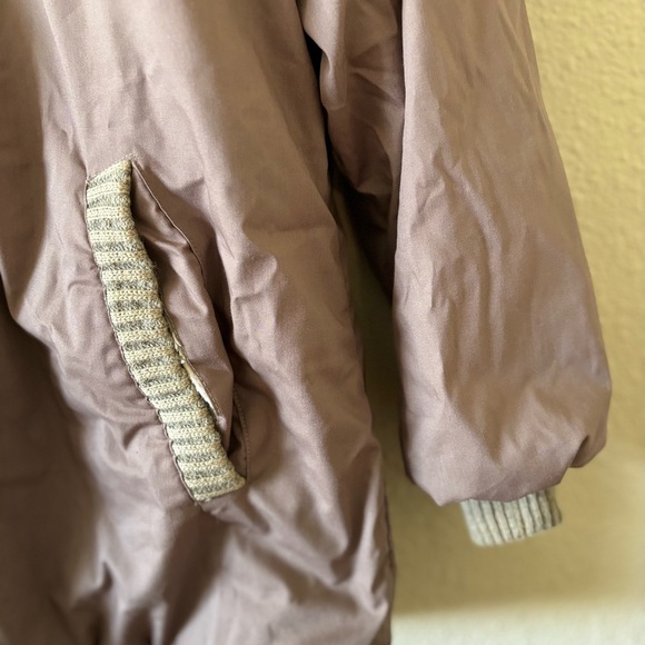 Vintage 50s Rain Jacket Knit Quilted Sears Jacket Fieldmaster Outerwear L-XL - Picture 2 of 7